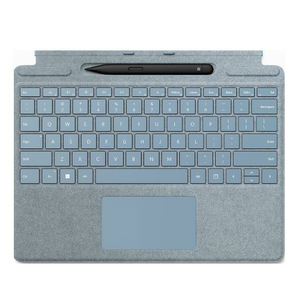 Tastiera Microsoft 8x8-00175 Argentato Qwerty In Spagnolo