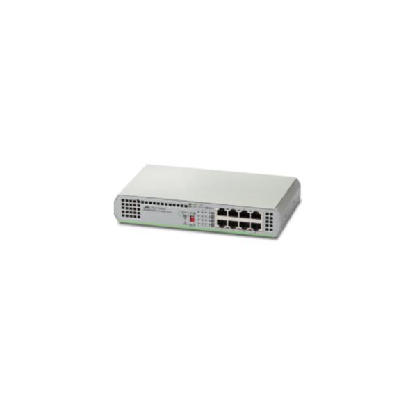 Allied Telesis AT-Gs910/8-50 Non Gestito Gigabit Ethernet [10/100/1000] Grigio (l2 Um. Ge 8p Int.psu - 990-004857-50 In)