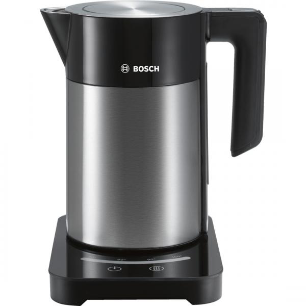 Bosch Twk7203 Bollitore Elettrico 1,7 L 1850 W Nero, Acciaio Inox (bosch Twk7203 - Kedel - Rustfrit St?l/)