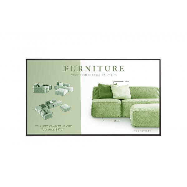 Lg 65um5N-H Visualizzatore Di Messaggi Pannello Piatto Per Segnaletica Digitale 165,1 Cm [65] WI-Fi 500 Cd/m² 4k Ultra Hd Nero Webos 24/7 (lg 65um5n-