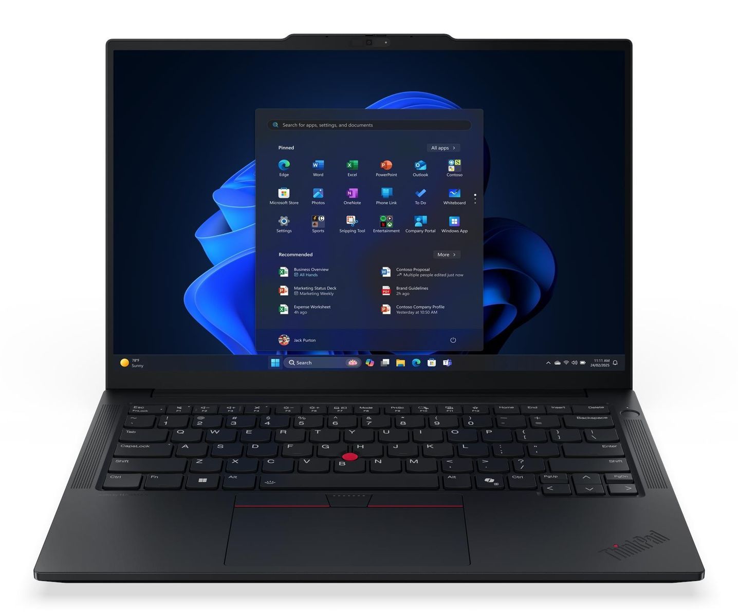 Lenovo Thinkpad E14 Gen 7 [intel] Intel Core Ultra 7 255h Computer Portatile 35,6 Cm [14] Wuxga 16 Gb Ddr5-Sdram 512 Gb Ssd WI-Fi 6e [802.11ax] Windo
