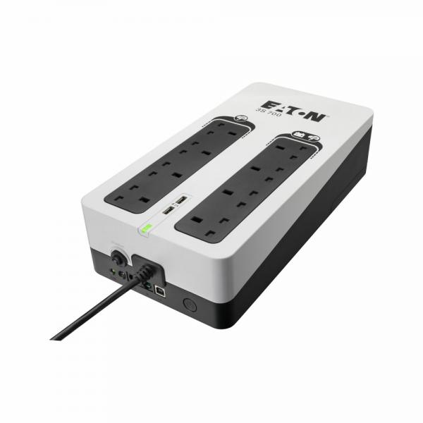 Eaton 3s700b Gruppo Di Continuità [ups] 420 W 8 Presa[e] Ac (eaton 3s Gen2 - Ups - Bs, [4] Uk, [4] Uk Surge Only, Usb Charge [2], Tower - Ac 220/230/