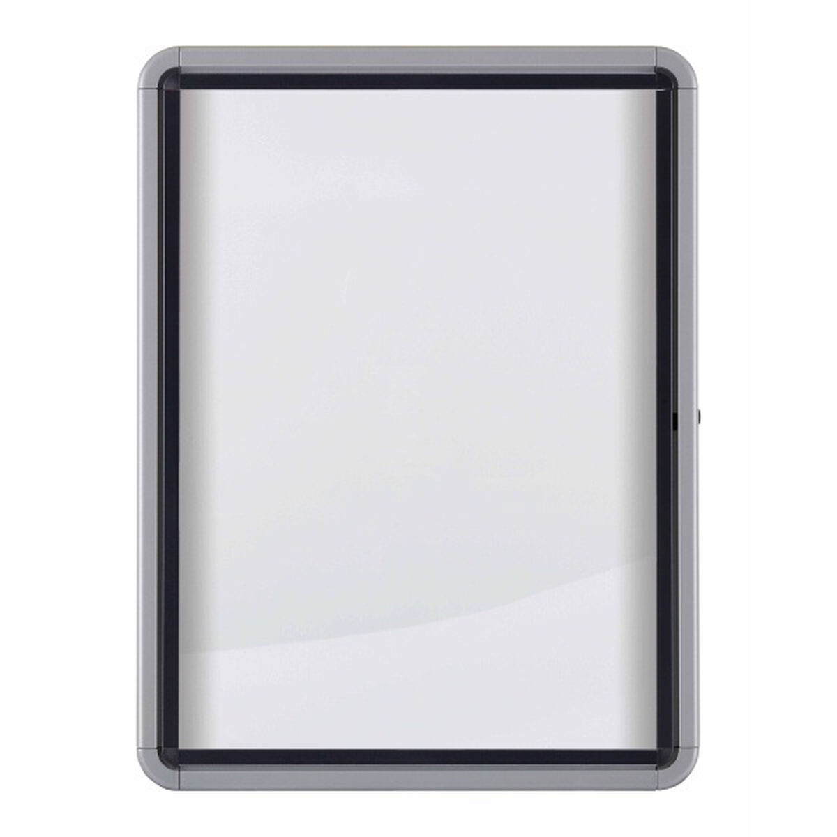 Bacheca Nobo Presentation Ring Binders Bianco Alluminio Cristallo 100 X 75,2 X 4,5 cm