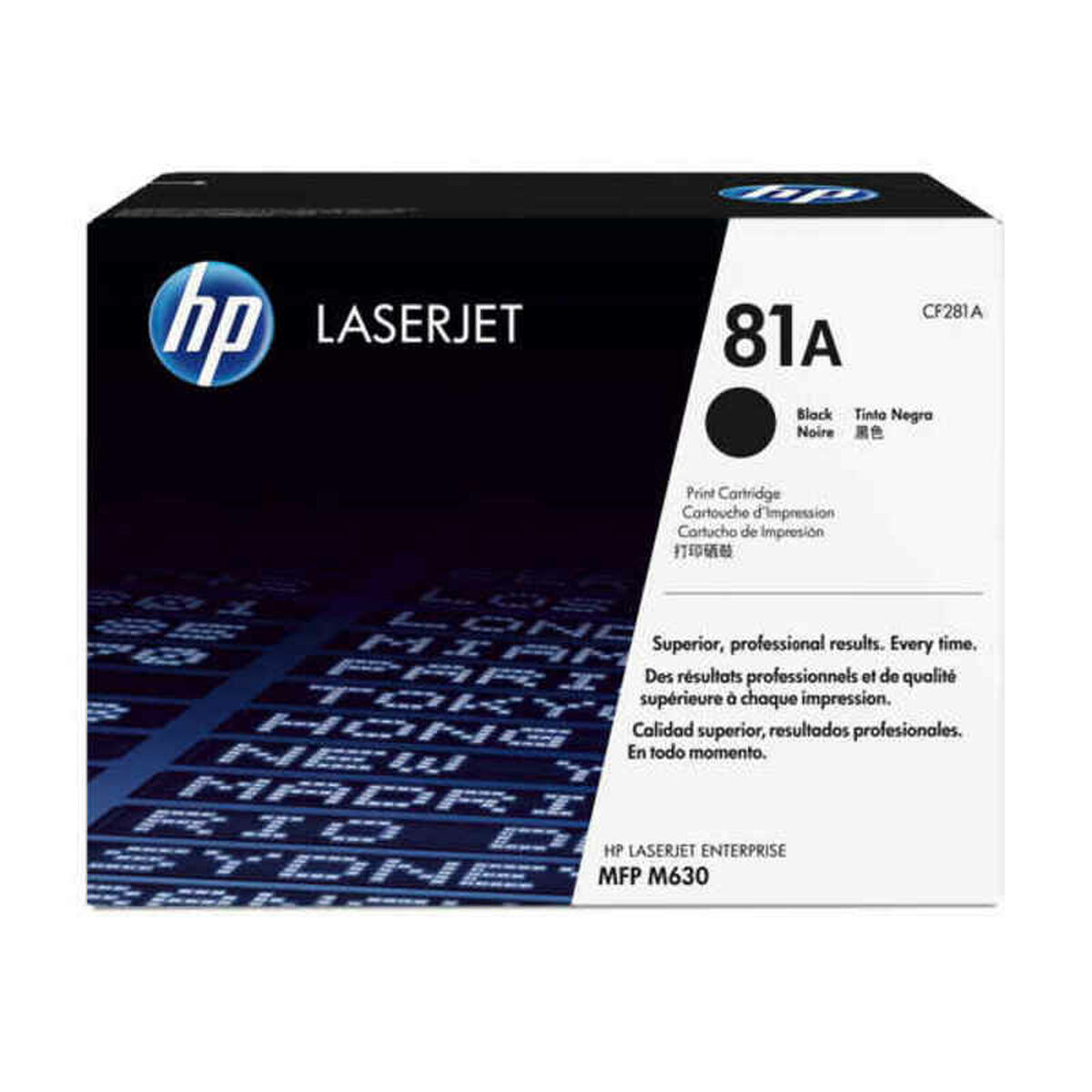 Toner Originale Hp 81a Nero