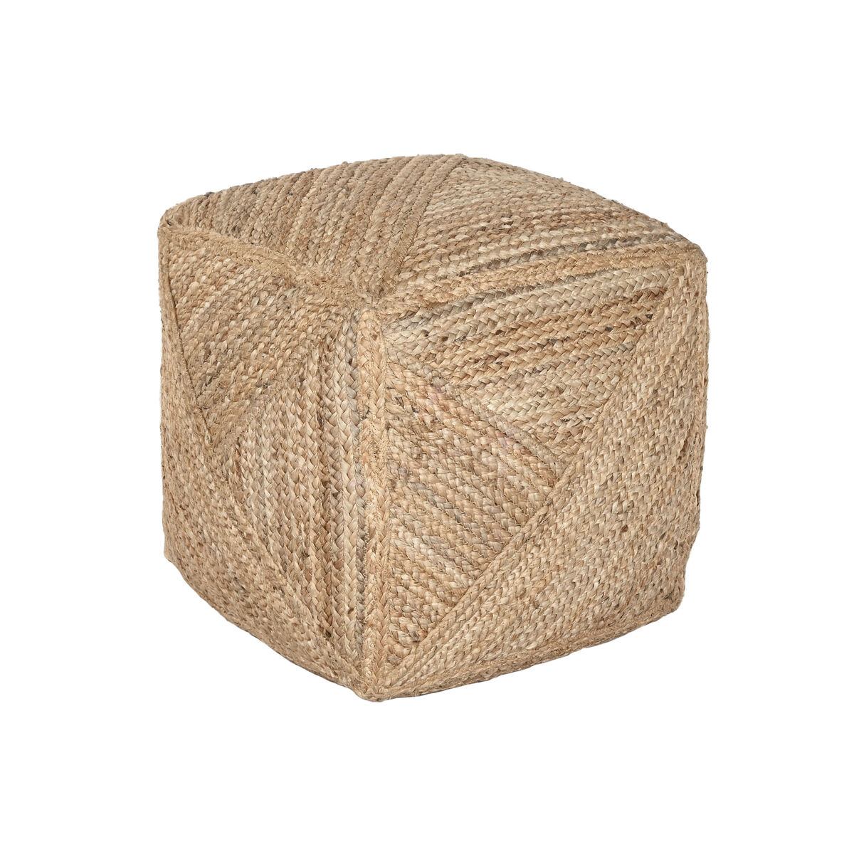 Poggiapiedi Home Esprit Naturale 45 X 45 X 48 cm