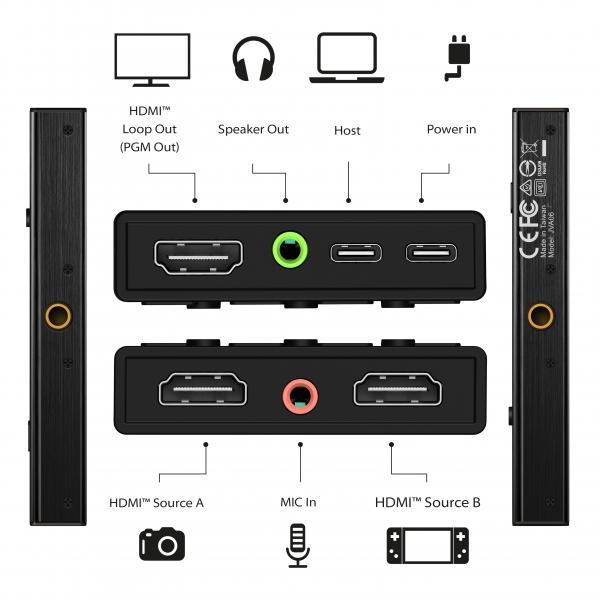 J5create Jva06-N Scheda Di Acquisizione Video Dual Hdmi™ (j5create Dual Hdmi Video Capture) - Image 4