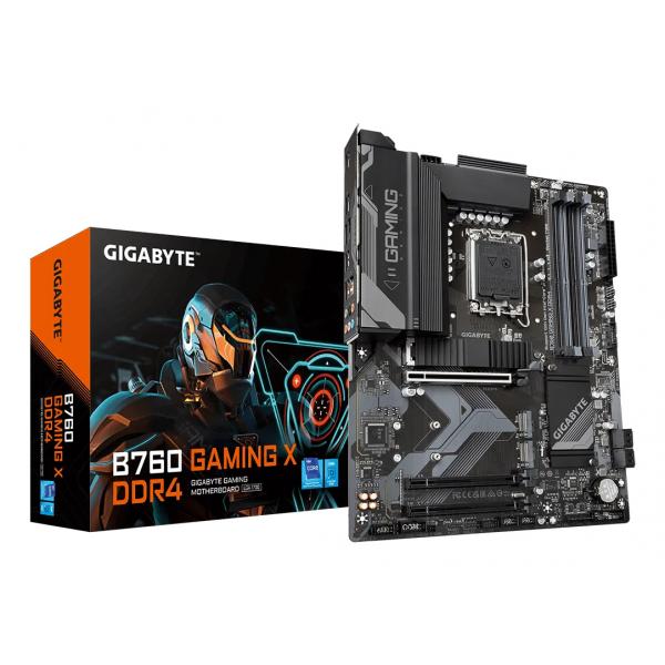 Gigabyte B760 Gaming X Ddr4 Scheda Madre - Supporta Cpu Intel Core Di 14a Generazione, Vrm Digitale A 8+1+1 Fasi, Fino A 5333mhz Ddr4 [oc], 3xpcie 4.