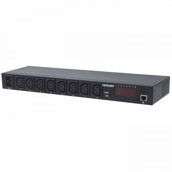Intellinet 163682 Unità Di Distribuzione Dell'energia [pdu] 8 Presa[e] Ac Nero (19 Intelligent 8-Port Pdu - 19 Intelligent 8-Port Pdu, - 19 Rackmount