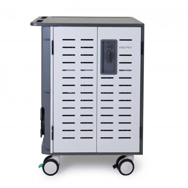 Ergotron Zip40 Carrello Per La Gestione Dei Dispositivi Portatili Nero, Grigio (zip40 Charging And - Management Cart Eu)