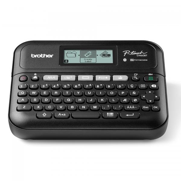 Brother PT-D460btvp Stampante Per Etichette [cd] Trasferimento Termico 180 X 180 Dpi Con Cavo E Senza Cavo Bluetooth (pT-D460btvp Label Printer With