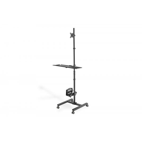 Digitus Postazione Di Lavoro Mobile Con Altezza Regolabile Individualmente (mobile Workstation - Individual Height Adjustment)