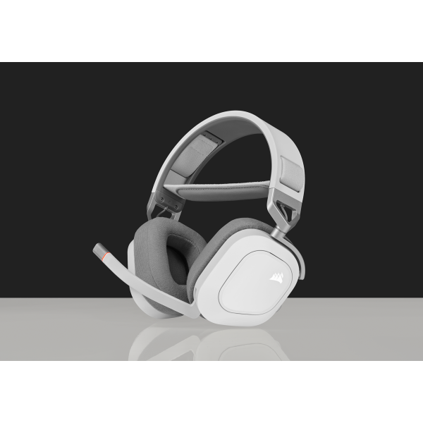 Corsair Hs80 Rgb Auricolare Wireless A Padiglione Gaming Bianco (corsair Hs80 Rgb Wireless White) - Image 3