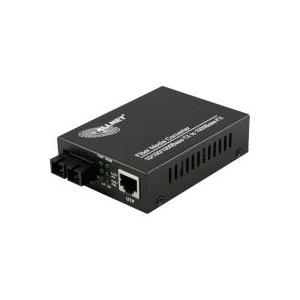 Allnet AlL-Mc105G-SC-Sm - Medienkonverter - 1gbe - 10basE-T, 1000basE-Lx, 100basE-Tx, 1000basE-T - RJ-45 / Sc SinglE-Modus - Bis Zu 20 Km (alL-Mc105g