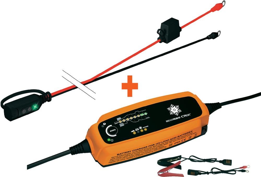 Ctek Mxs 5.0 - 50/60 - -20 - 50 °c - Schwarz - Silber (mxs 5.0 Polar)