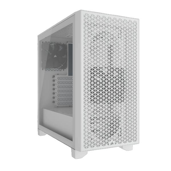 Corsair CC-9011252-Ww Computer Case Midi Tower Bianco (corsair 3000d Airflow White Mid Case)