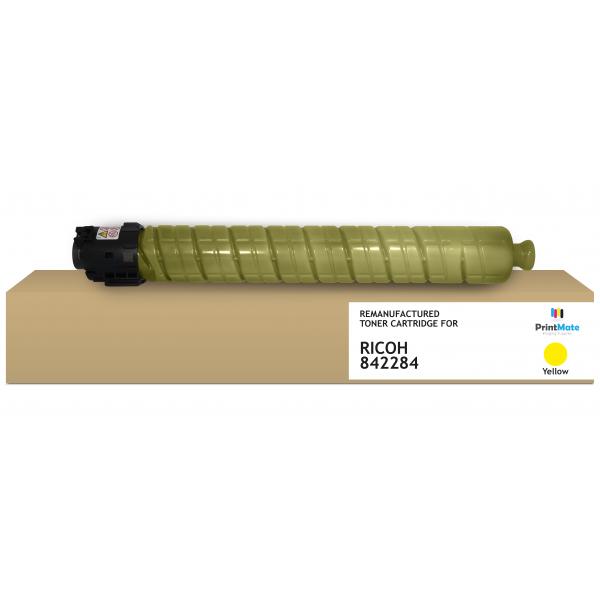 Printmate K40351f6 Cartuccia Toner 1 Pz Compatibile Giallo (remanufactured Yellow Toner Imc4500 5500 6000)