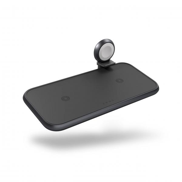 Zens Zedc14b/00 Caricabatterie Per Dispositivi Mobili Cuffie, Smartphone, Orologio Intelligente Nero Usb Carica Wireless Ricarica Rapida Interno (zen