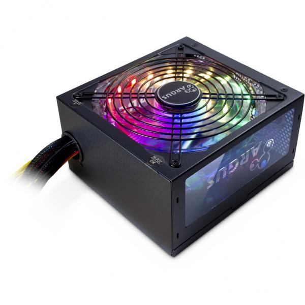 InteR-Tech Argus RgB-600w Ii Alimentatore Per Computer 20+4 Pin Atx Atx Nero (inteR-Tech Psu Argus RgB-600 Ii, 600w)
