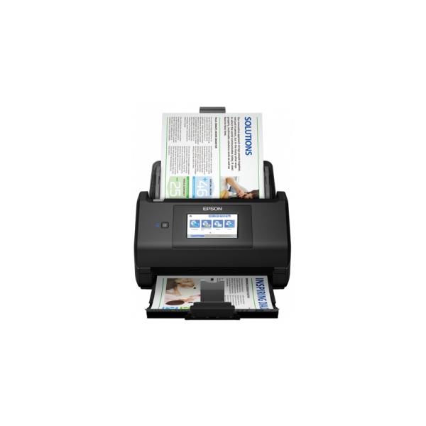 Epson Workforce ES-580w Scanner Con Adf + Alimentatore Di Fogli 600 X 600 Dpi A4 Nero (epson Workforce ES-580w - Document Scanner - Contact Image Sen