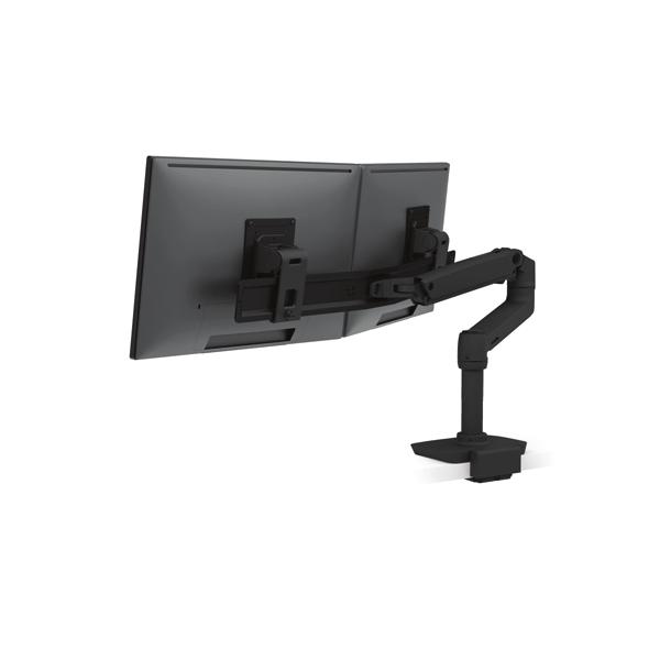 Ergotron Lx Series 45-609-224 Supporto Da Tavolo Per Tv A Schermo Piatto 63,5 Cm [25] Scrivania Nero (lx Desk Dual Direct Arm)