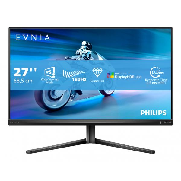 Philips Evnia 5000 27m2n5500/00 Monitor Pc 68,6 Cm [27] 2560 X 1440 Pixel Quad Hd Lcd Nero (philips Evnia 5000 27m2n5500 - Led Monitor - Gaming - 27