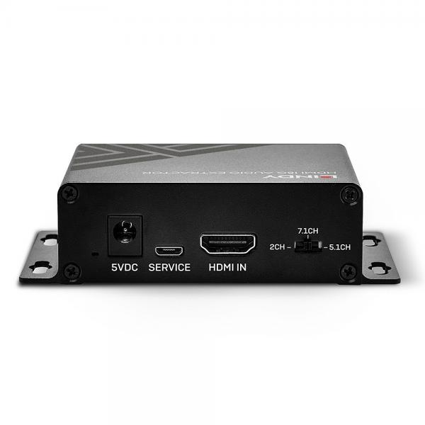 Lindy 38361 Convertitore Audio Nero (hdmi 4k60 Audio Extractor - ) - Image 3