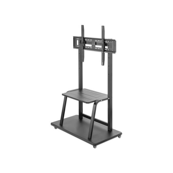 Manhattan 462334 Supporto Tv A Parete 2,54 M [100] Nero (tv & Monitor Mount, Trolley - Stand, 1 Screen, Screen - Sizes: 37-100, Black, Vesa 200x200 T