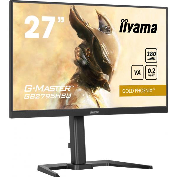 Iiyama Gb2795hsU-B1 Monitor Pc 68,6 Cm [27] 1920 X 1080 Pixel Full Hd Led Nero (27in G-Master Gold Phoenix - 1920x1080 16:9 4000:1 1xhdmi 1xd)