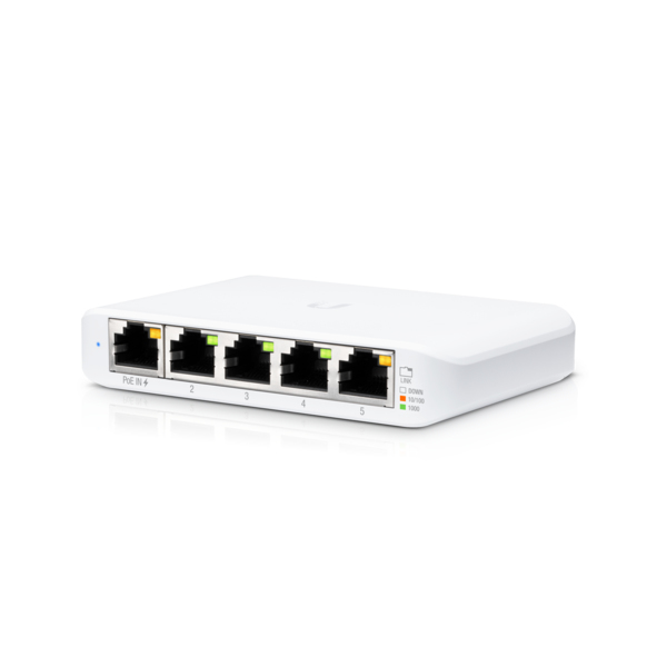 Ubiquiti Networks Unifi Usw Flex Mini Gestito L2 Gigabit Ethernet (10/100/1000) Supporto Power Over Ethernet (poe) Bianco