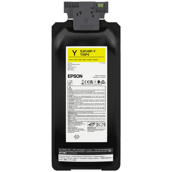 Epson Sjic48P-Y Cartuccia D'inchiostro 1 Pz Originale Giallo (sjic48P-Y Ink Cartridge Cw - C8000e Yellow)