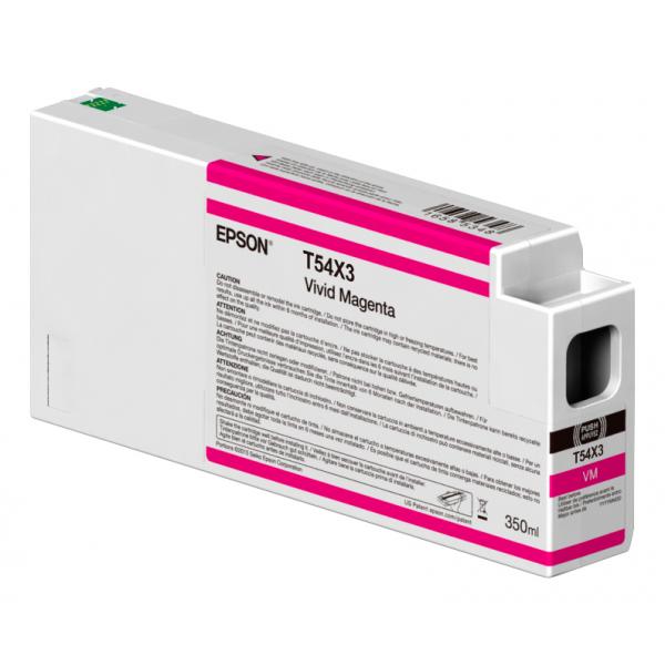Epson C13t54x60n Cartuccia D'inchiostro 1 Pz Originale Magenta Vivido (epson Vivid Light Magenta P Series Ultrachrome Hdx/hd Ink Cartridge 350ml - c1
