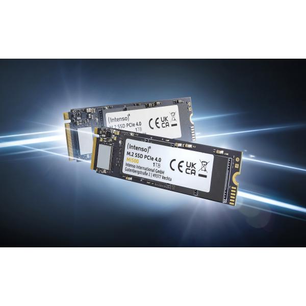 Intenso 3836460 Drives Allo Stato Solido 1 Tb M.2 Pci Express 4.0 Nvme (intenso Mi500 - 1 Tb - Ssd - Pci Expre)