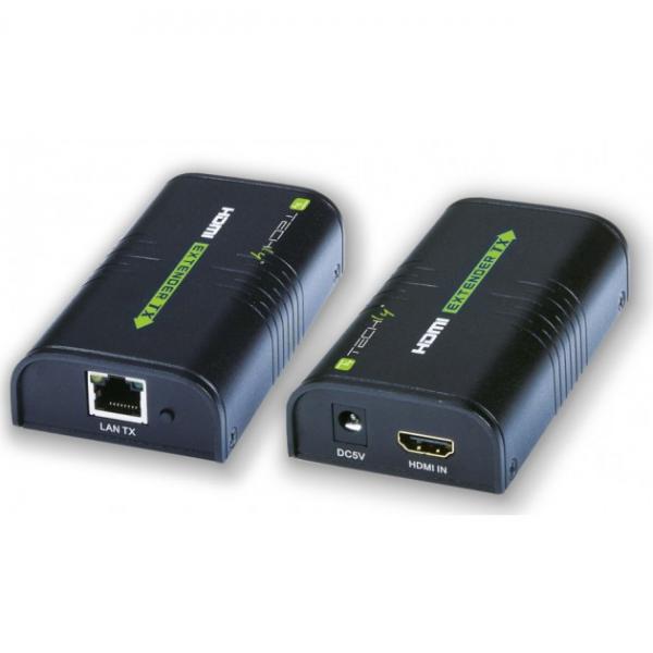 Techly Hdmi Extender/splitter Über Ip 120m