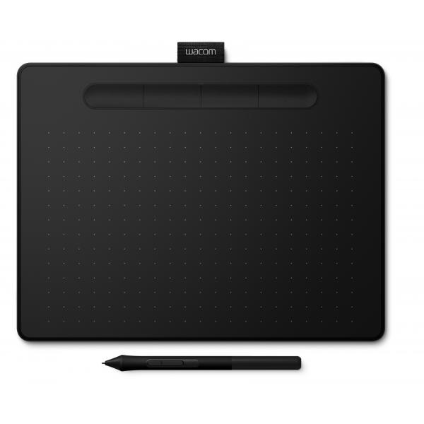 Wacom Intuos M Bluetooth Tavoletta Grafica Nero 2540 Lpi [linee Per Pollice] 216 X 135 Mm Usb/bluetooth (intuos - Digitizer - Usb - Intuos M Bluetoot
