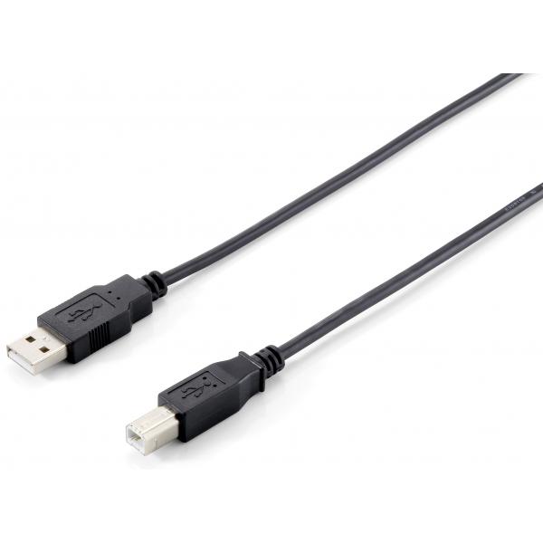 Equip 128860 Cavo Usb 1,8 M Usb 2.0 Usb A Usb B Nero
