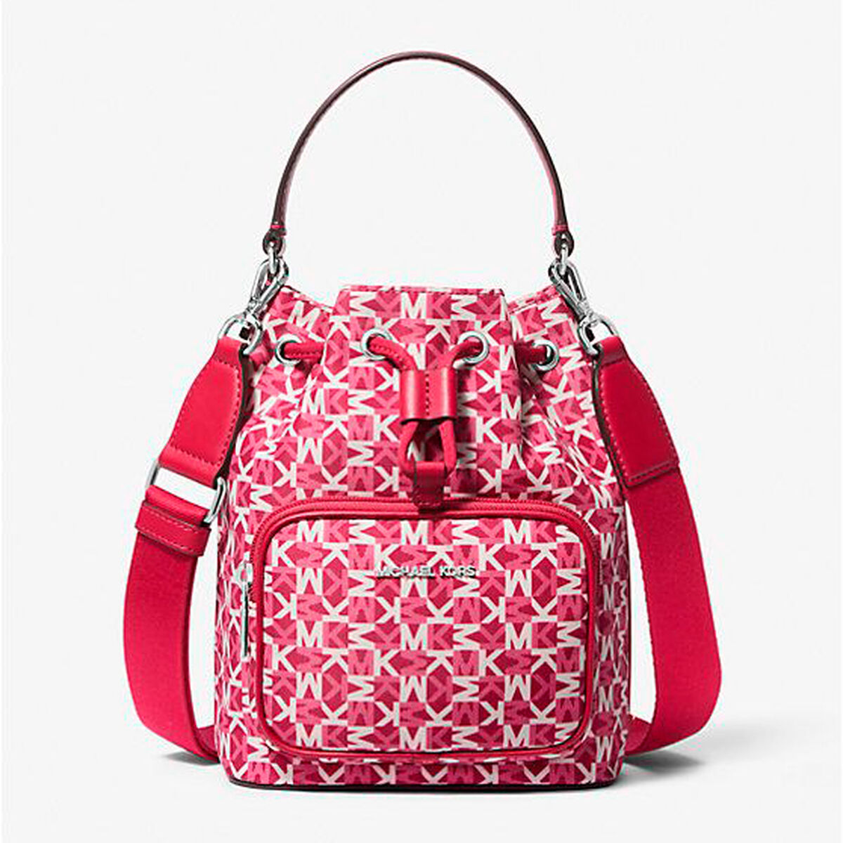 Borsa A Tracolla Michael Kors Khai Rosa 17 X 20 X 11 cm