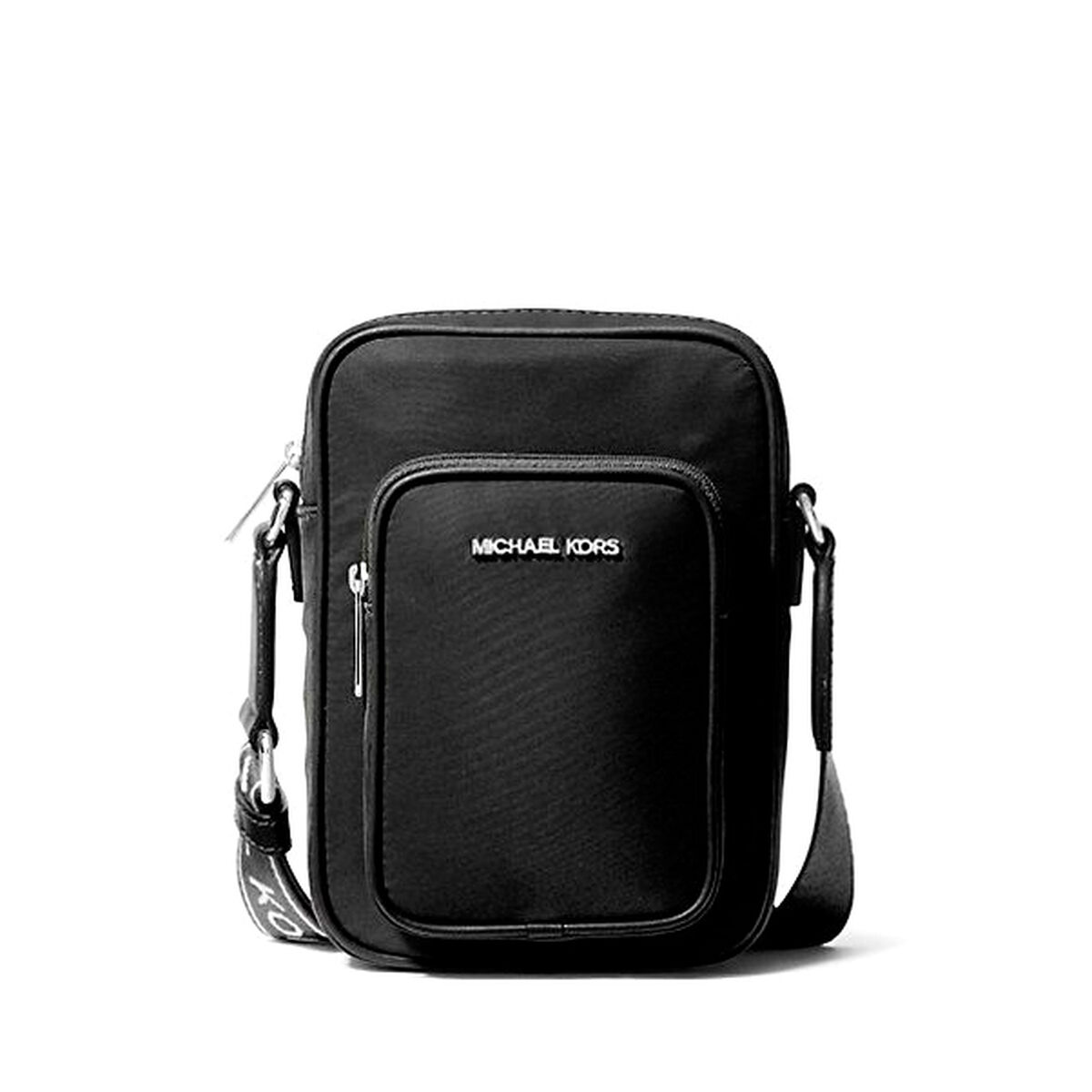 Borsa A Tracolla Michael Kors Khai Nero 14 X 19 X 6 cm