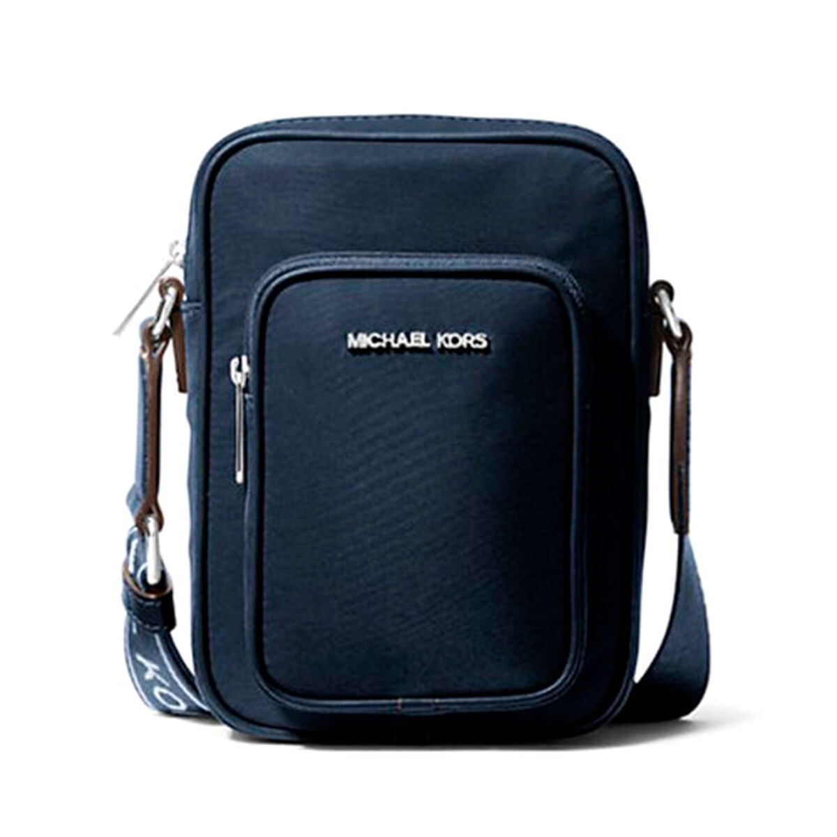 Borsa A Tracolla Michael Kors Khai Azzurro 14 X 19 X 6 cm