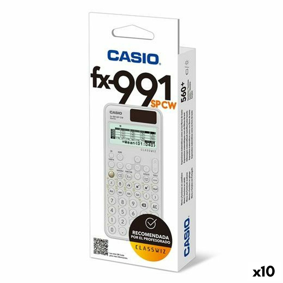 Calcolatrice Scientifica Casio FX-991spcw (10 Unità)