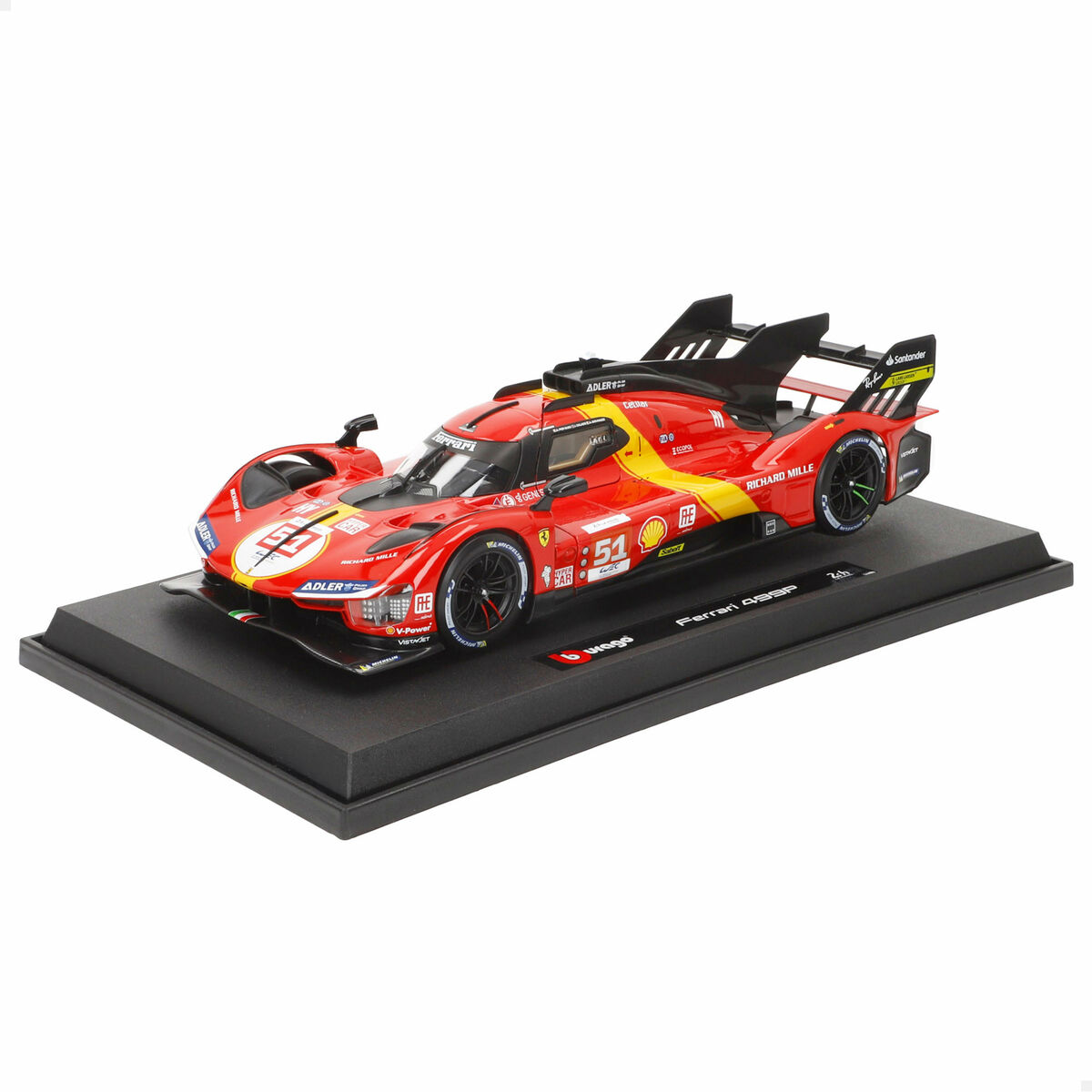 Macchina Bburago Ferrari Racing 499 Lmh #51 1:18