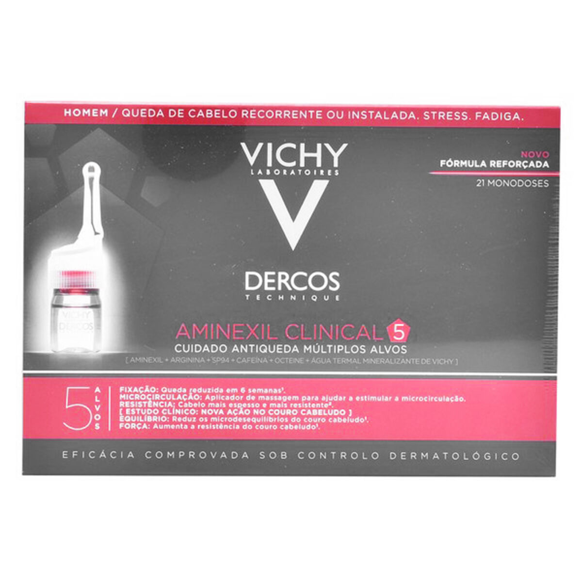 Trattamento Anticaduta Dercos Vichy (21 Uds)