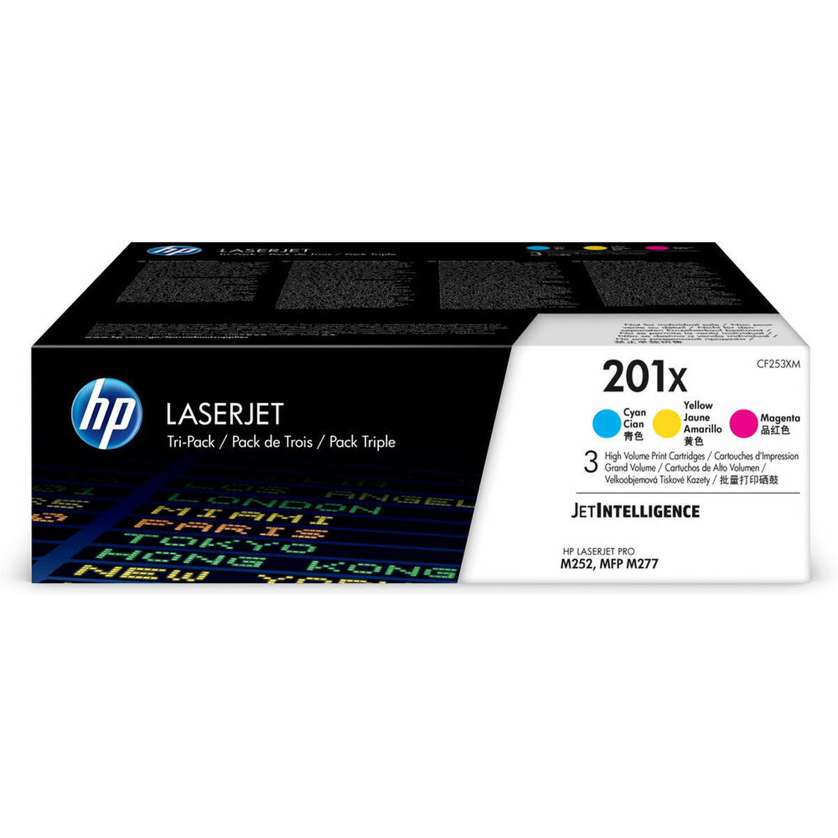 Toner Hp 201x Tricolore