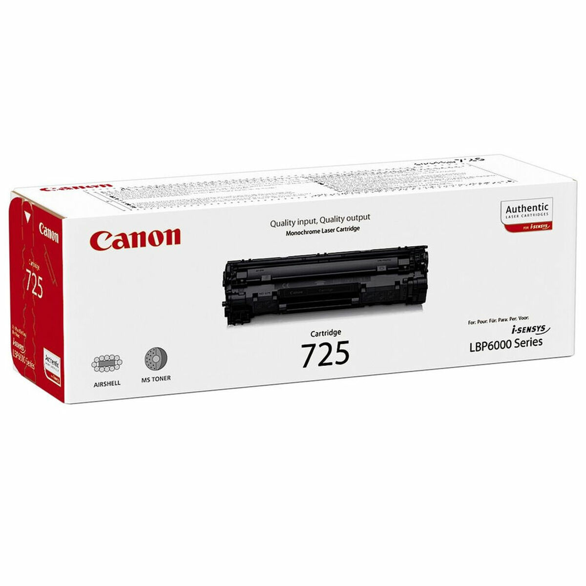 Toner Originale Canon Crg 725 Nero