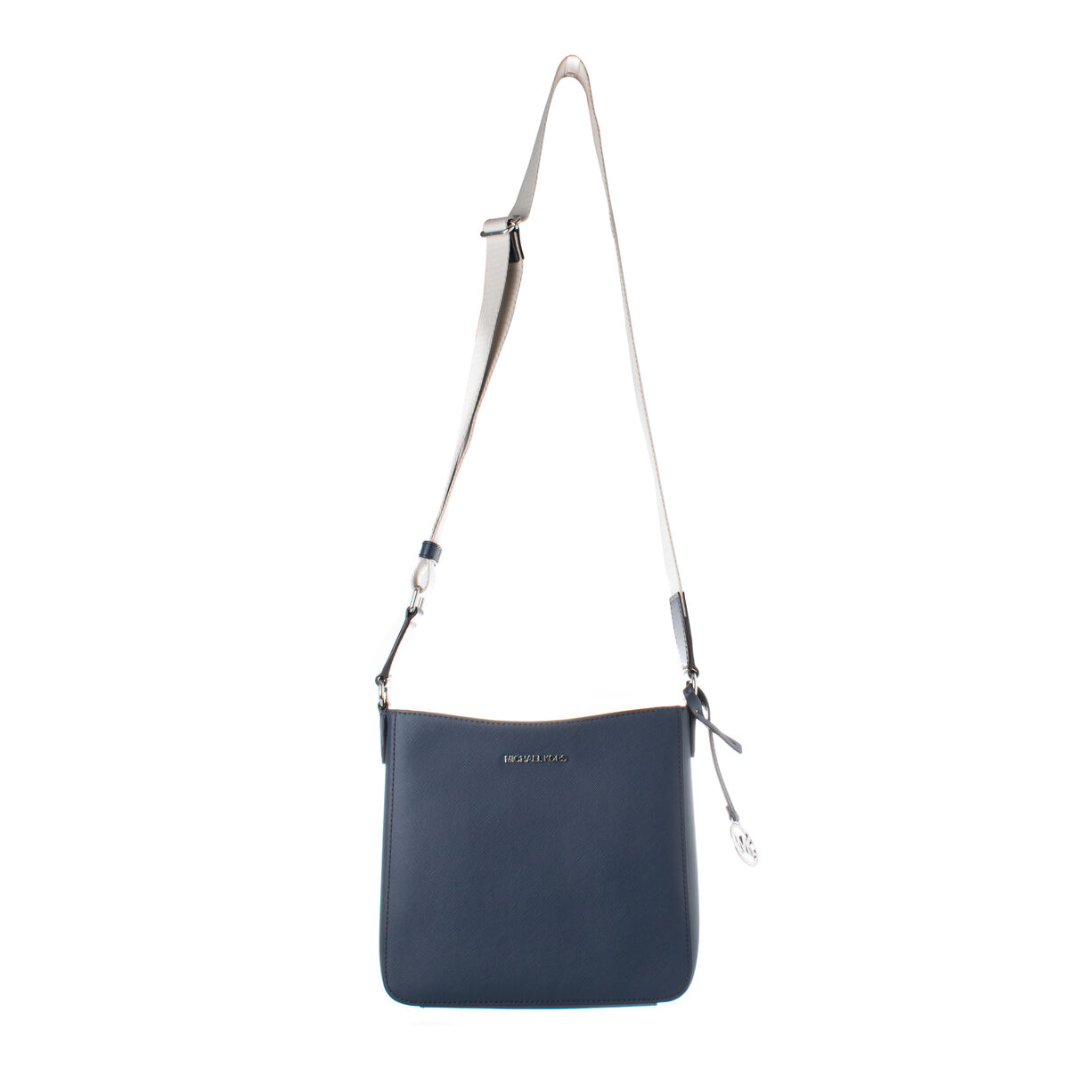 Borsa A Tracolla Michael Kors 35t4stvc5L-Navy Azzurro 22 X 20 X 7 cm