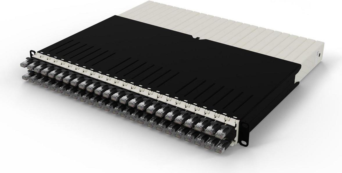 Patchbox .one 8ru Stp Schwarz - Kabel - Netzwerk (ponex8stpbk)
