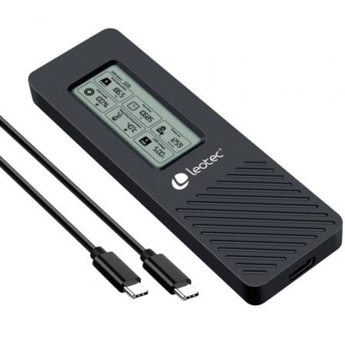 Hard Disk Esterno Leotec Lem2ext01 Nero