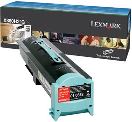 Lexmark - Tonerpatrone - 1 X Schwarz - 30000 Seiten (x860h21g)