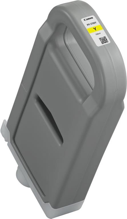 Canon PfI-3700 Y - 700 Ml - Gelb - Original - Tintenbehälter - Für Imageprograf GP-4600s, GP-6600s, PrO-2600, PrO-4600, PrO-6600 (6447c001)