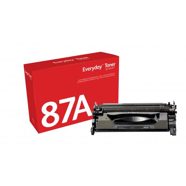 Toner Everyday™ _oem_name_ Nero Di Xerox Compatibile Con Hp 87a [cf287a], Capacità Standard (toner Black Hp 87a - Xerox Everyday)