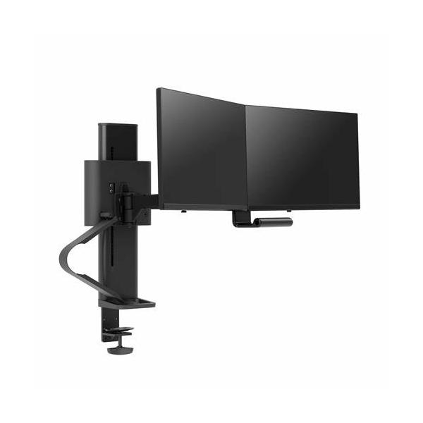 Ergotron Trace 45-631-224 Supporti A Parete Per Tv 68,6 Cm [27] Scrivania Nero (trace Dual Monitors Panel Clamp - Matte Black)